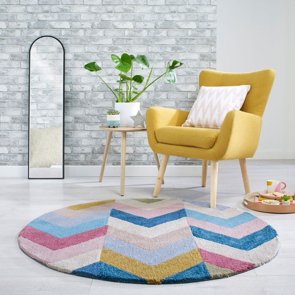 Килим , ø 133 cm Chroma - Flair Rugs-image-4