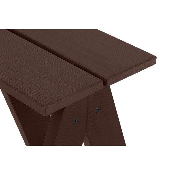 Тъмнокафяв градински стол от масивно дърво Navo – noo.ma-image-3