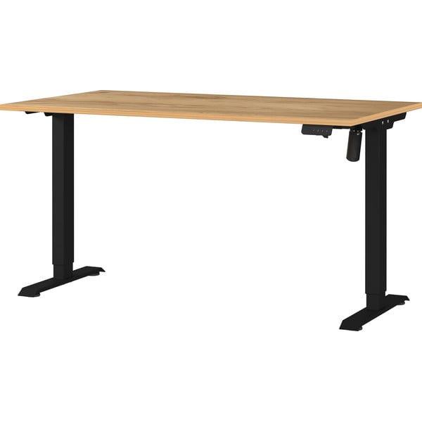 Работна маса с електрическо регулиране на височината 80x140 cm Boras – Germania-image-2