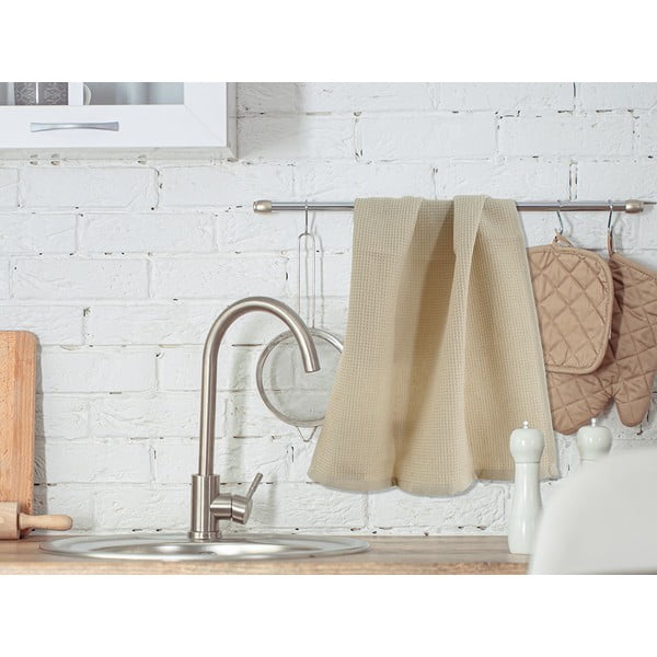 Памучни кърпи в комплект от 3 броя 40x60 cm Wafle - B.E.S.-image-1