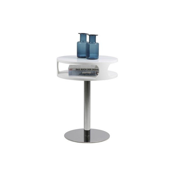 Bílý konferenční stolek Actona Caspian, výška 60 cm-image-4