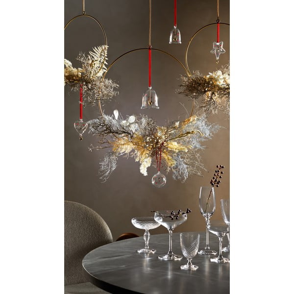 Стъклен коледен орнамент сърце - Holmegaard-image-4