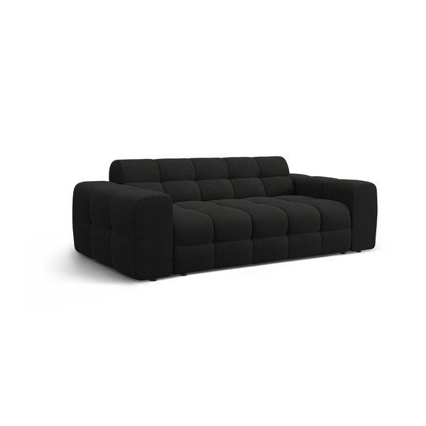 Черен диван 222 cm Kendal – Micadoni -image-3