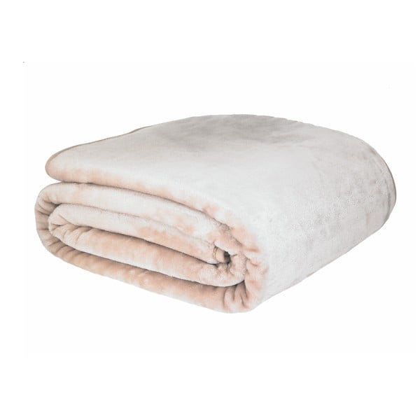 Светлобежово одеяло Basic Cuddly, 200 x 240 cm - Catherine Lansfield