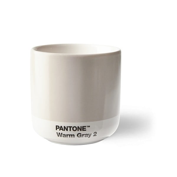 Светлосива керамична чаша 175 ml Cortado Warm Gray 2 - Pantone