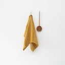 Ленена кърпа за съдове 65x65 cm Amber Bronze Stripes – Linen Tales