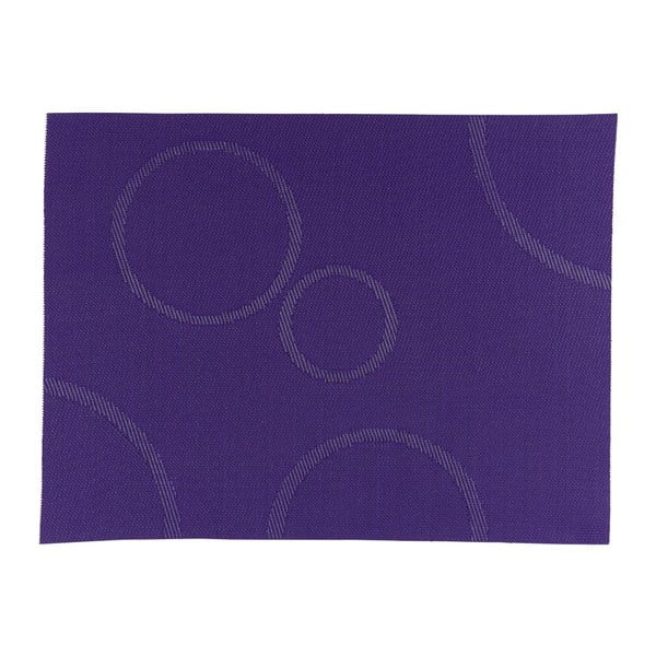 Подложка за хранене Dark Purple Circle, 40x30 cm - Zone