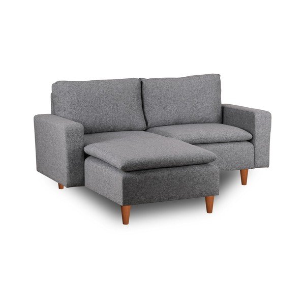 Светлосив ъглов диван (ляв ъгъл) Lungo – Balcab Home-image-2