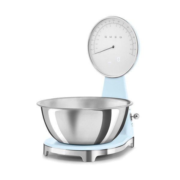 Светлосиня пластмасова дигитална кухненска везна – SMEG-image-4