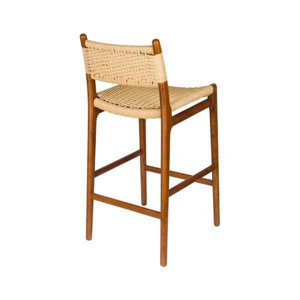 Бар стол от масивен бук в естествен цвят (височина на седалката 67,5 cm) Cecile – Dutchbone-image-4