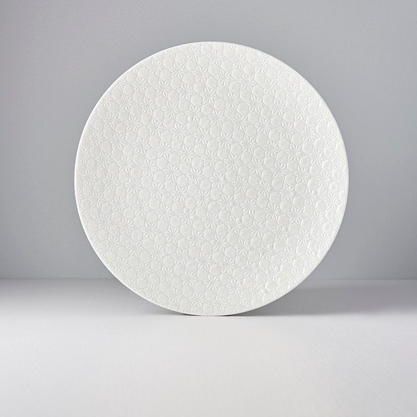 Бяла керамична чиния Star, ø 29 cm White Star - MIJ-image-1