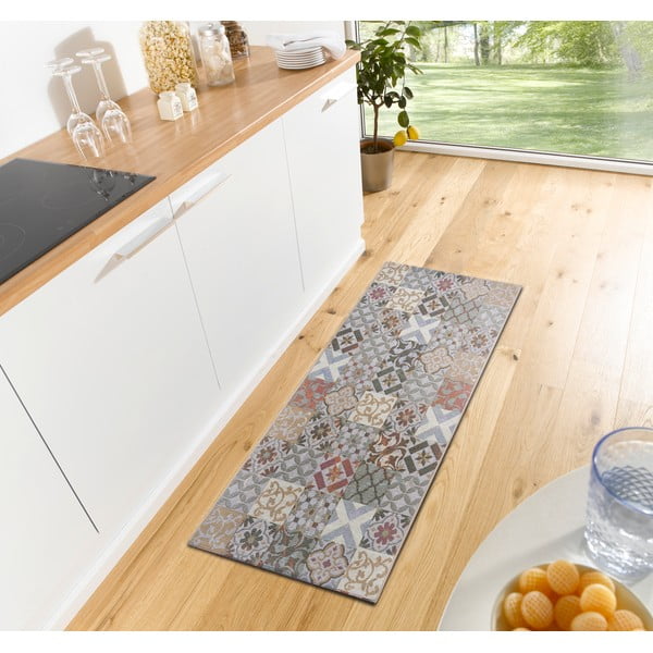 Сив килим 75x150 cm Cappuccino Mosaik - Hanse Home-image-1