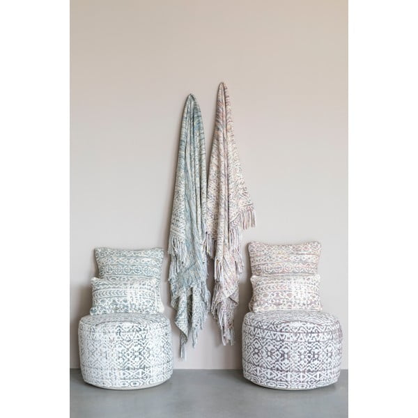 Цветна възглавница Синьо, 30 x 50 cm Liv - White Label-image-2