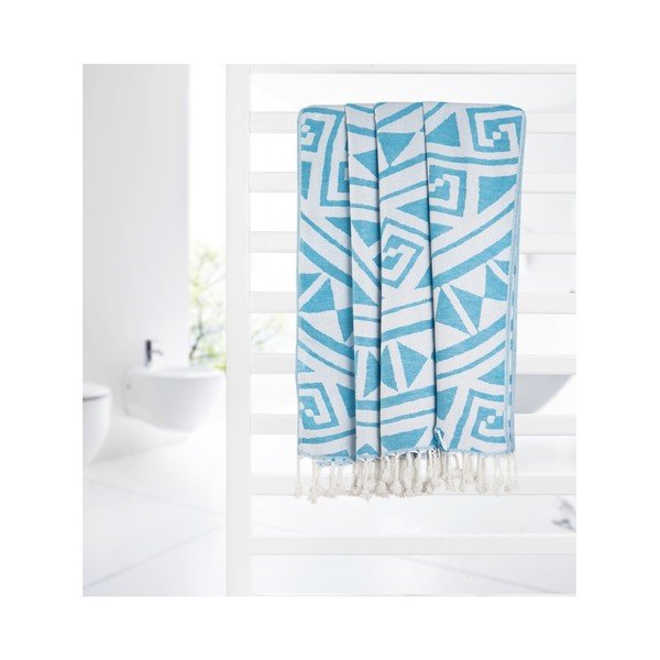 Tyrkysová hammam osuška Kate Louise Mirabelle, 165 x 100 cm-image-2