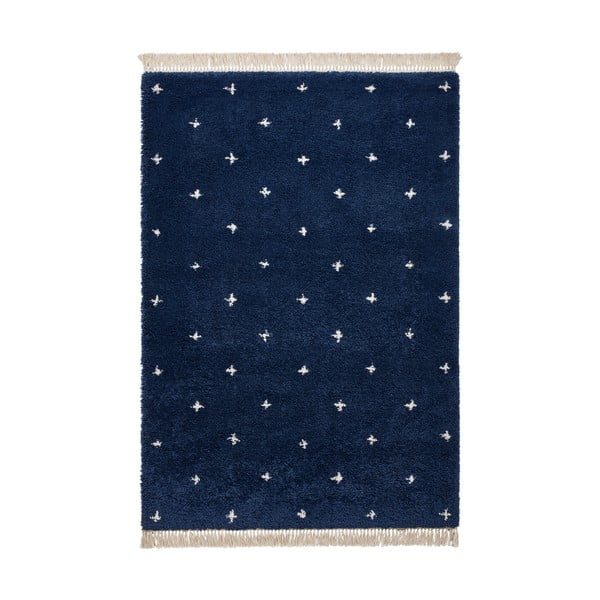 Морскосин килим Точки, 160 x 220 cm Boho - Think Rugs