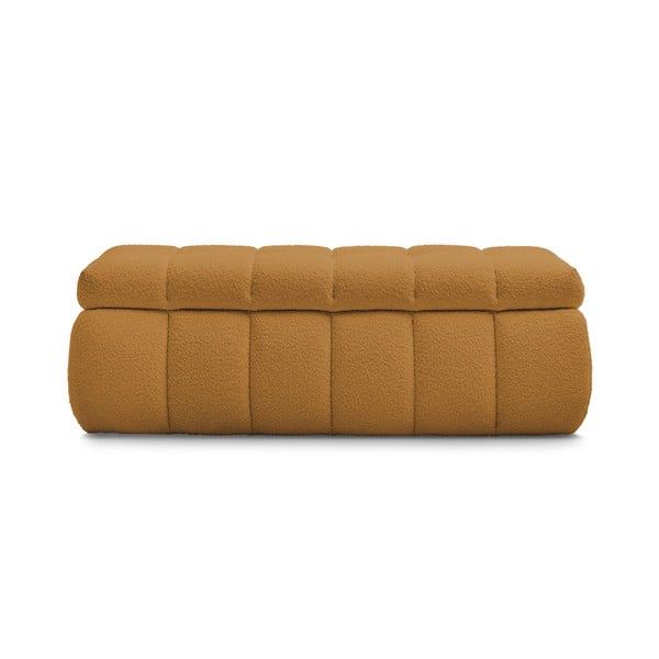 Пейка от букле в цвят горчица Mont Blanc – Bobochic Paris-image-4