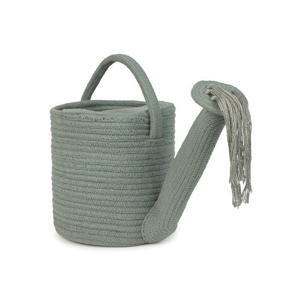 Текстилна детска кошница за играчки в светлозелен цвят 51x26x38 cm Water Can – Lorena Canals