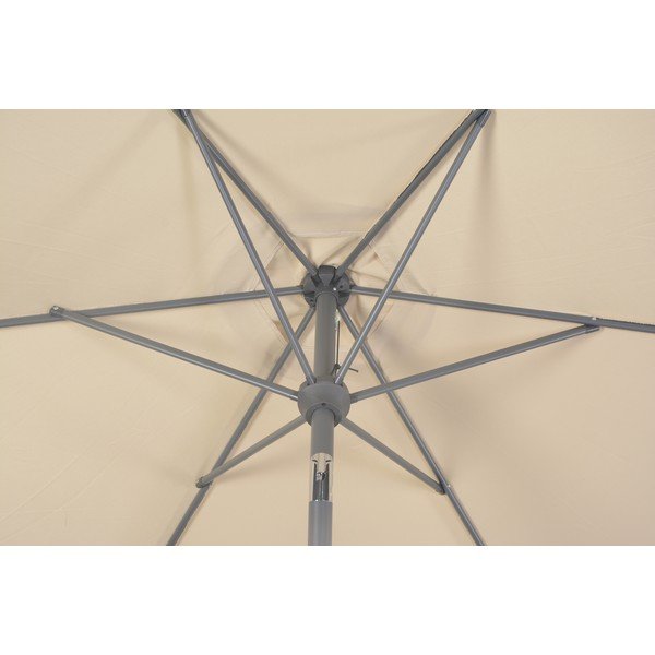 Бежов чадър ø 300 cm Roja - Rojaplast-image-1