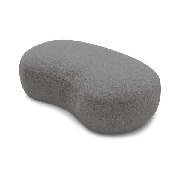 Светлосива табуретка от букле Saint-Germain - Bobochic Paris-image-4