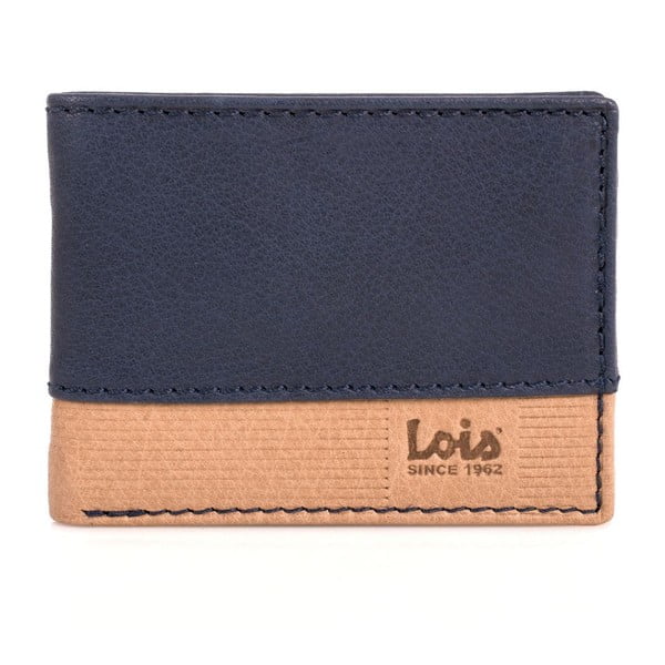 Kožená peněženka Lois Blue, 11x8 cm