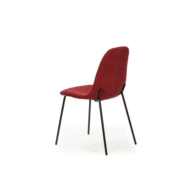 Червени трапезни столове в комплект от 4 бр. Renne – Marckeric-image-3