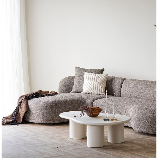 Светлосива масичка за кафе 80x120 cm Palmera – House Nordic-image-1