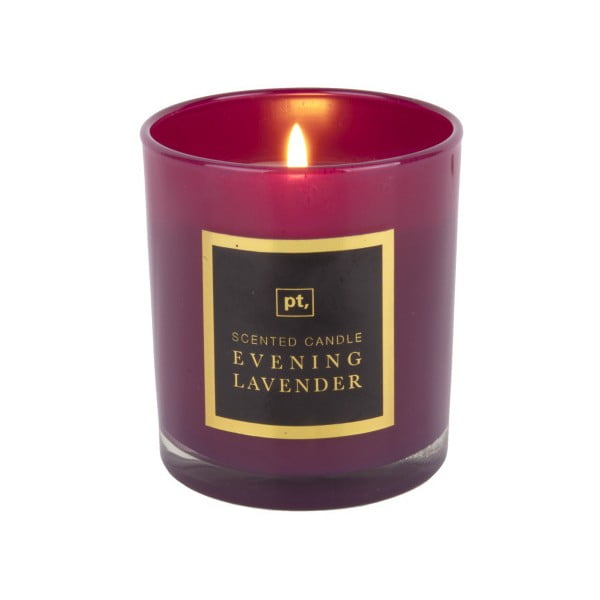 Свещ с аромат на лавандула Ароматна свещ, време на горене 35 часа - PT LIVING