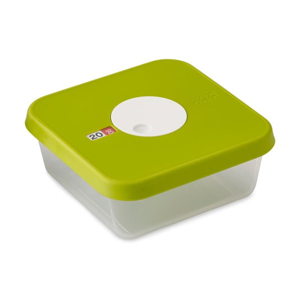 Zelená krabička na potraviny Dial, objem 1,2l