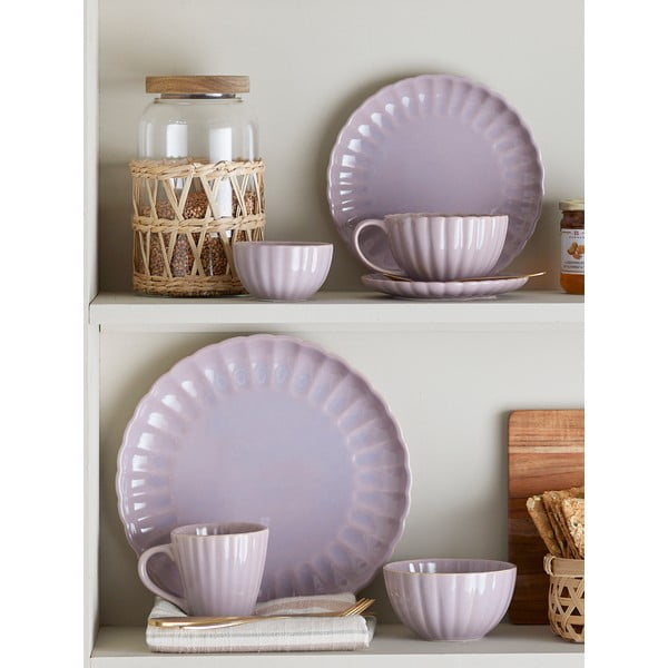 Светлорозова глинена чаша за капучино 220 ml Latina – Bloomingville-image-2