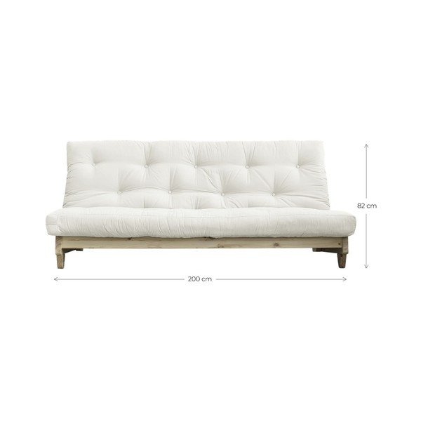Променлив диван Бяло/кремаво Fresh - Karup Design-image-4
