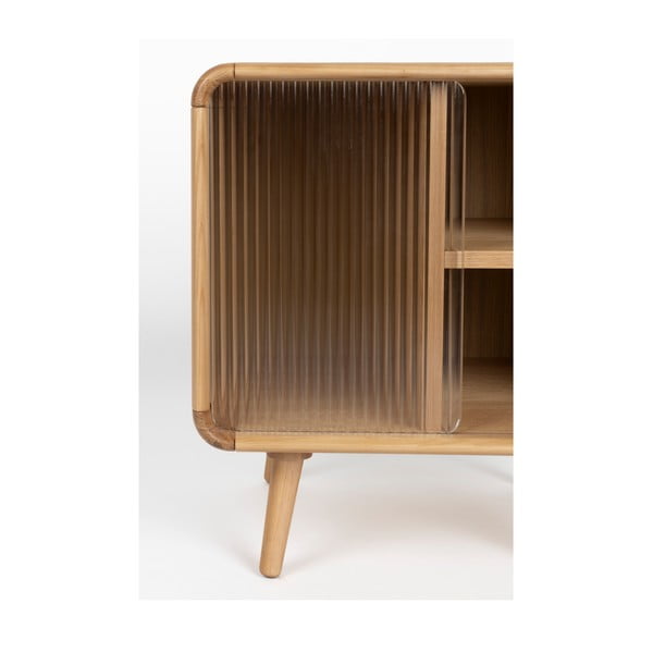 Странична масичка от масивна дървесина 40x50 cm Rise – Zuiver-image-4