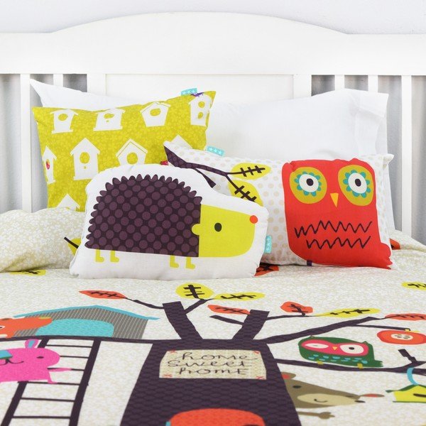 Bavlněný oboustranný povlak na polštář Baleno Sweet Home, 50 x 30 cm-image-1