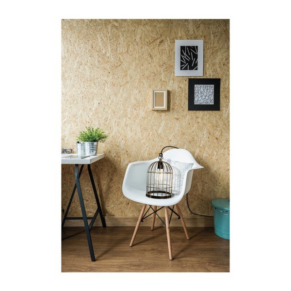 Závěsné světlo v měděné barvě Filament Style Bird Cage-image-3