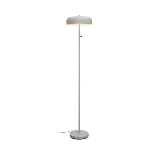Сива подова лампа с метален абажур (височина 145,5 cm) Porto – it's about RoMi