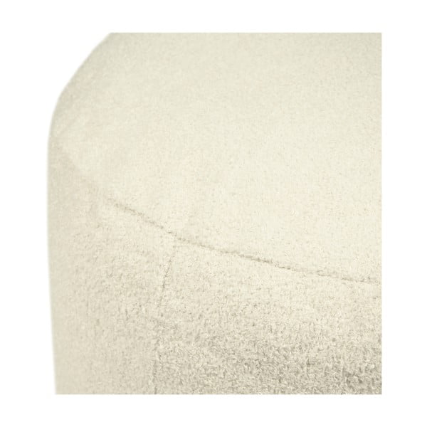 Кремава табуретка от букле Om 60 – SLOWDOWN-image-3