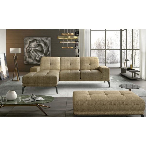 Бежов ъглов диван (ляв ъгъл) Torrense – ELTAP-image-1