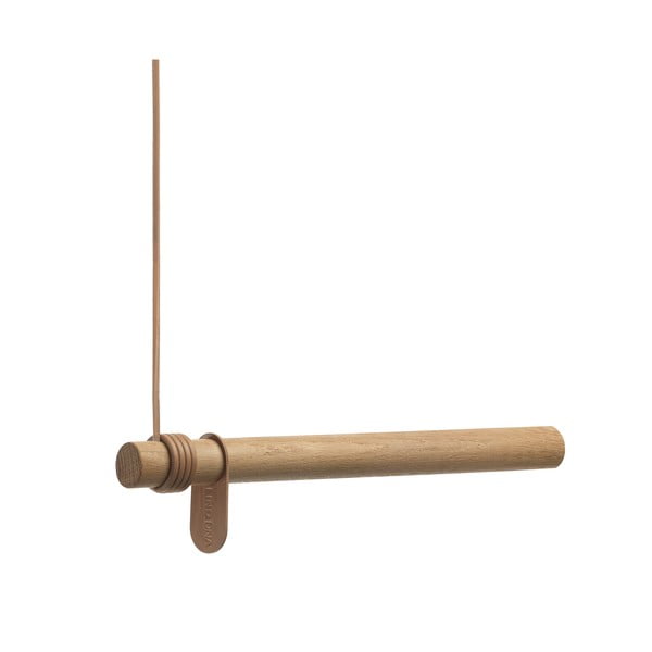 Стенна закачалка от масивен дъб в естествен цвят 50 cm Swing – LIND DNA