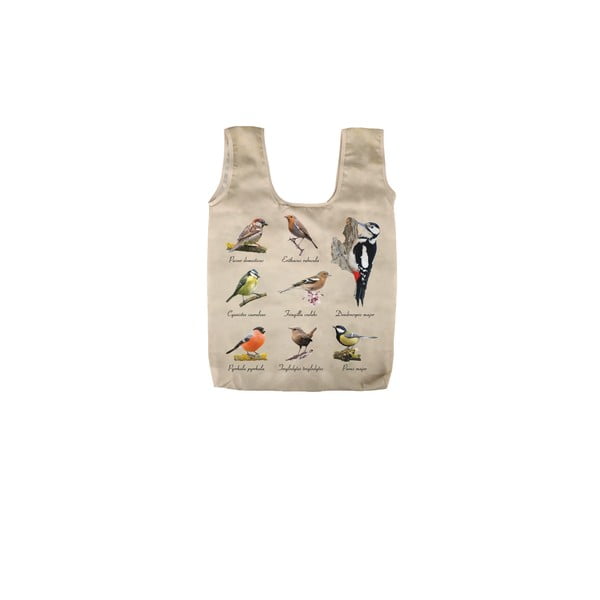 Сгъваема чанта с принт на птица Fly - Esschert Design-image-1