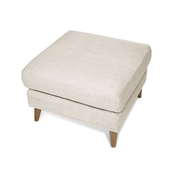 Бяла табуретка  от рипсено кадифе Paris – Scandic-image-3