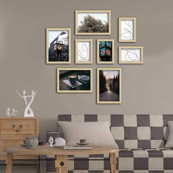 Картини в комплект от 8 бр. - Wallity-image-1