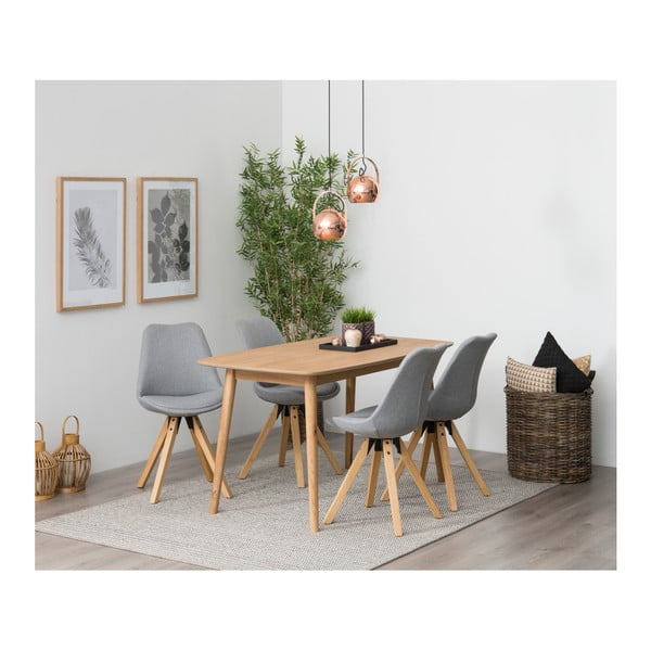 Маса за хранене 150x80 cm Nagano - Actona-image-2