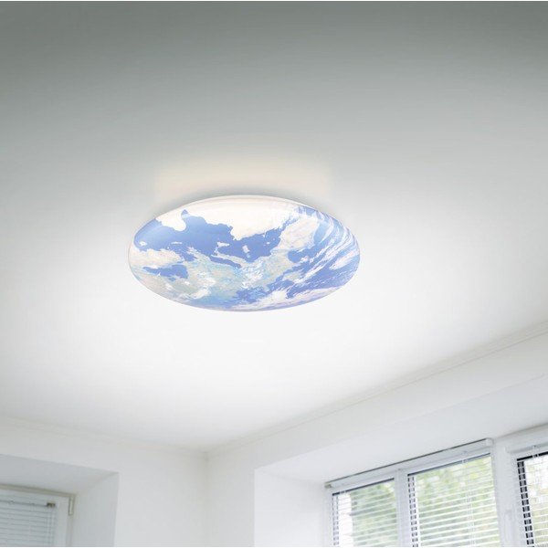 Синя LED детска лампа за таван ø 37 cm Terra – Reality-image-1