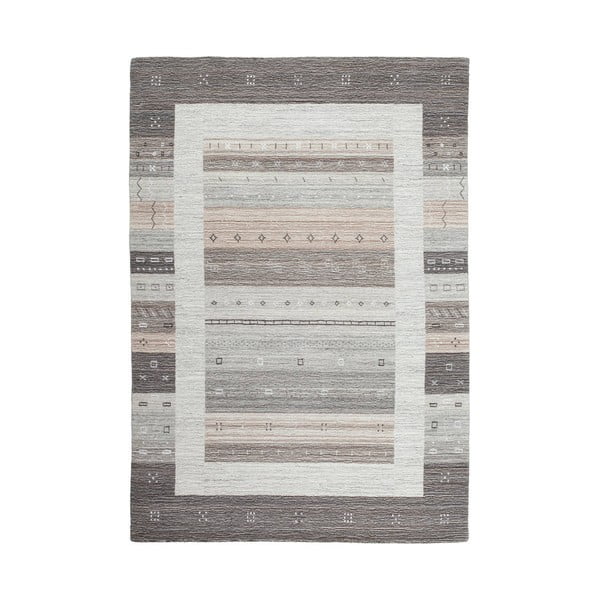 Ručně tkaný vlněný koberec Kayoom Makalu, 80 x 150 cm