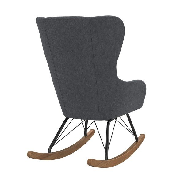 Сив люлеещ се стол Harper - Novogratz-image-3