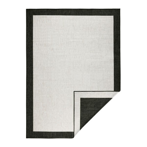 Черно-кремав килим за открито , 160 x 230 cm Panama - NORTHRUGS