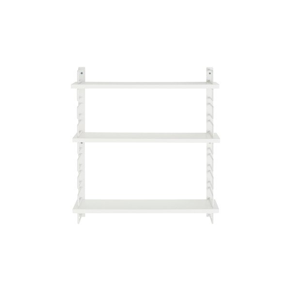 Бял на няколко нива метален стенен рафт 54 cm Iseo – Ellos Home-image-2