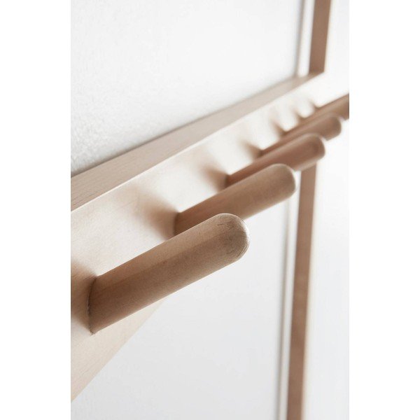 Комплект за коридор от масивен бор в светло естествен цвят 75x190x32 cm Cole – Jotex-image-3
