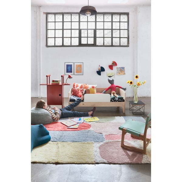 Вълнен ръчно изработен детски килим подходящ за пране 170x240 cm Abstract – Lorena Canals-image-1