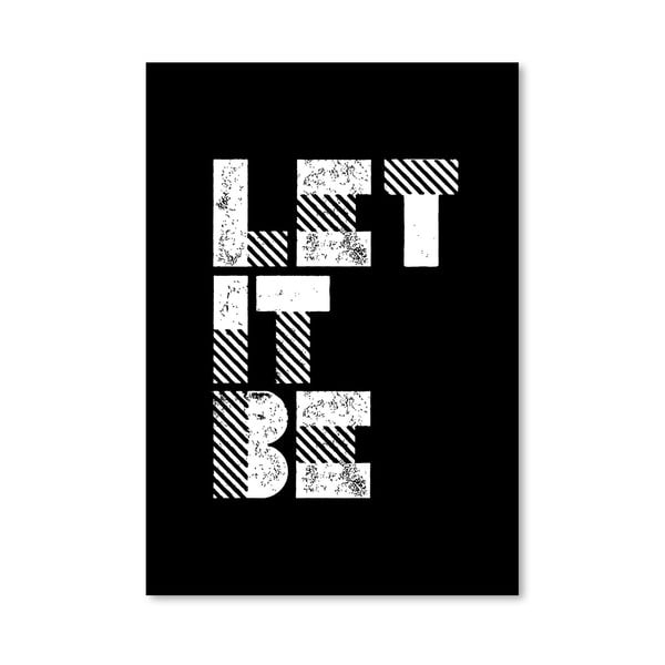 Plakát Let It Be, 42x60 cm