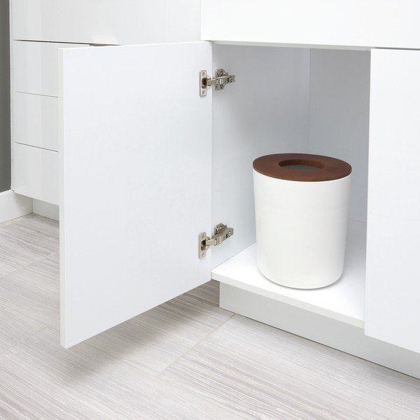 Бяла кошница за отпадъци Vanity Eco - iDesign-image-4